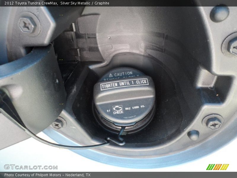 Silver Sky Metallic / Graphite 2012 Toyota Tundra CrewMax