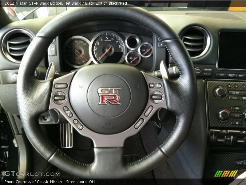  2012 GT-R Black Edition Steering Wheel