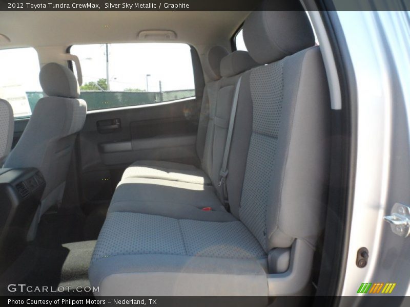 Silver Sky Metallic / Graphite 2012 Toyota Tundra CrewMax