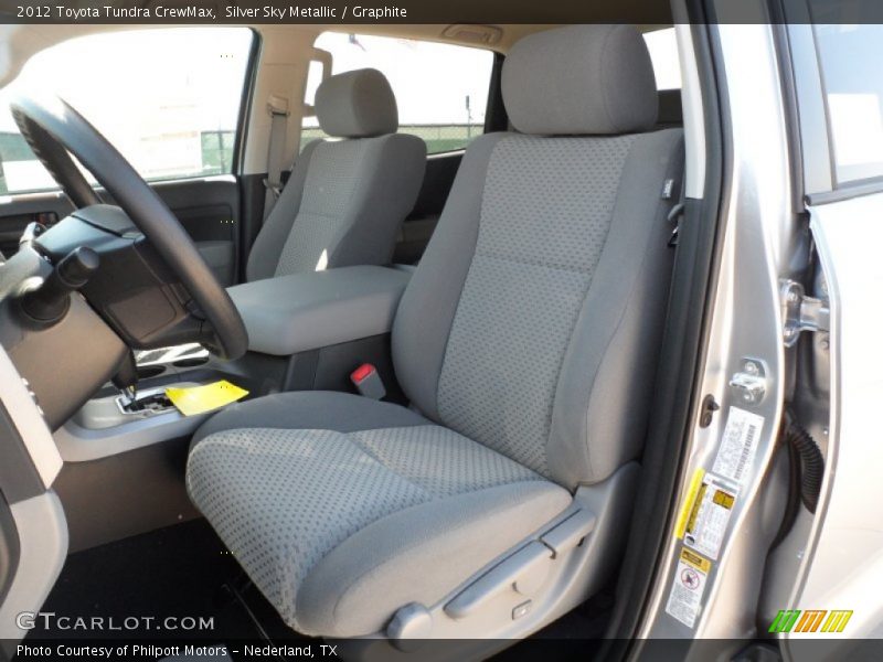 Silver Sky Metallic / Graphite 2012 Toyota Tundra CrewMax