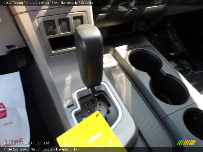 Silver Sky Metallic / Graphite 2012 Toyota Tundra CrewMax