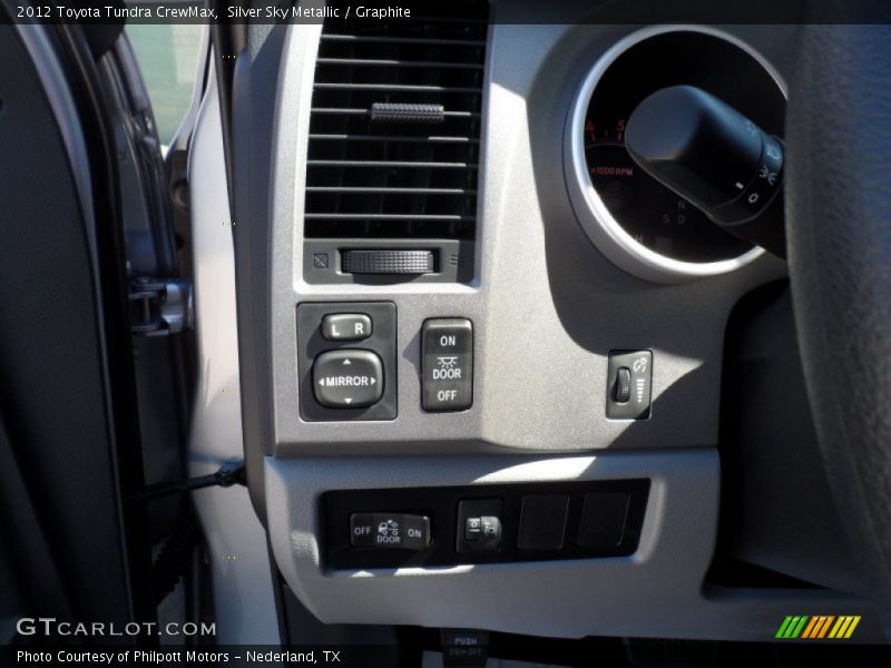 Silver Sky Metallic / Graphite 2012 Toyota Tundra CrewMax