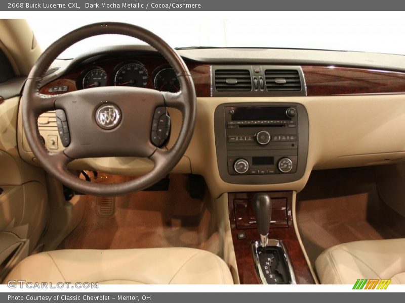 Dark Mocha Metallic / Cocoa/Cashmere 2008 Buick Lucerne CXL
