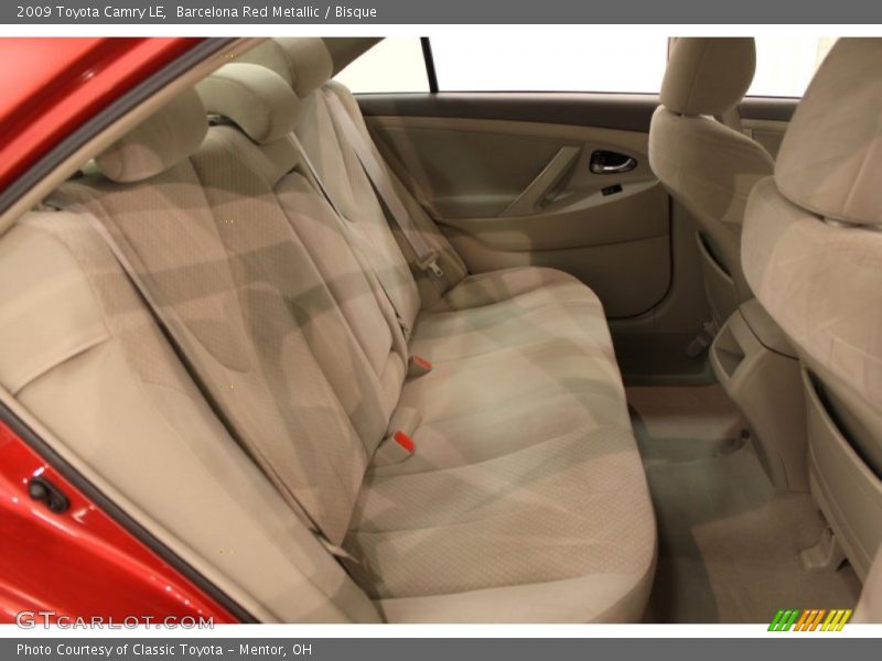 Barcelona Red Metallic / Bisque 2009 Toyota Camry LE