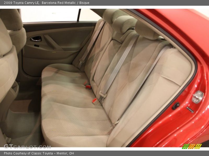 Barcelona Red Metallic / Bisque 2009 Toyota Camry LE