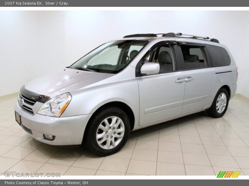 Silver / Gray 2007 Kia Sedona EX