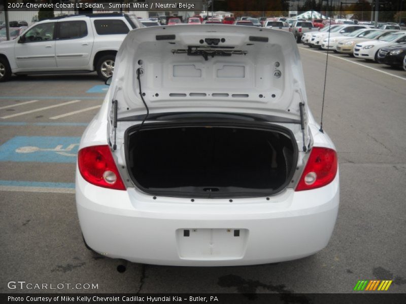 Summit White / Neutral Beige 2007 Chevrolet Cobalt LT Sedan