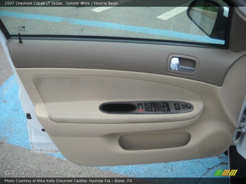 Summit White / Neutral Beige 2007 Chevrolet Cobalt LT Sedan