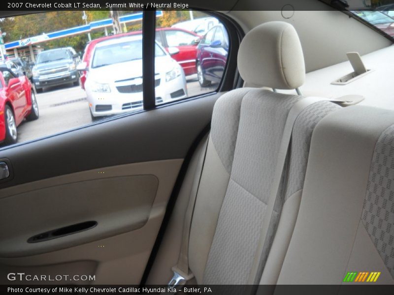 Summit White / Neutral Beige 2007 Chevrolet Cobalt LT Sedan