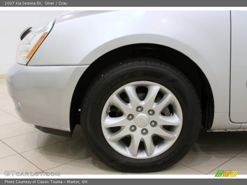 Silver / Gray 2007 Kia Sedona EX