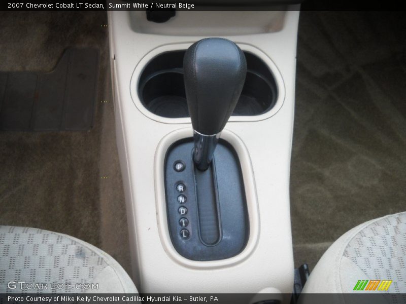 Summit White / Neutral Beige 2007 Chevrolet Cobalt LT Sedan