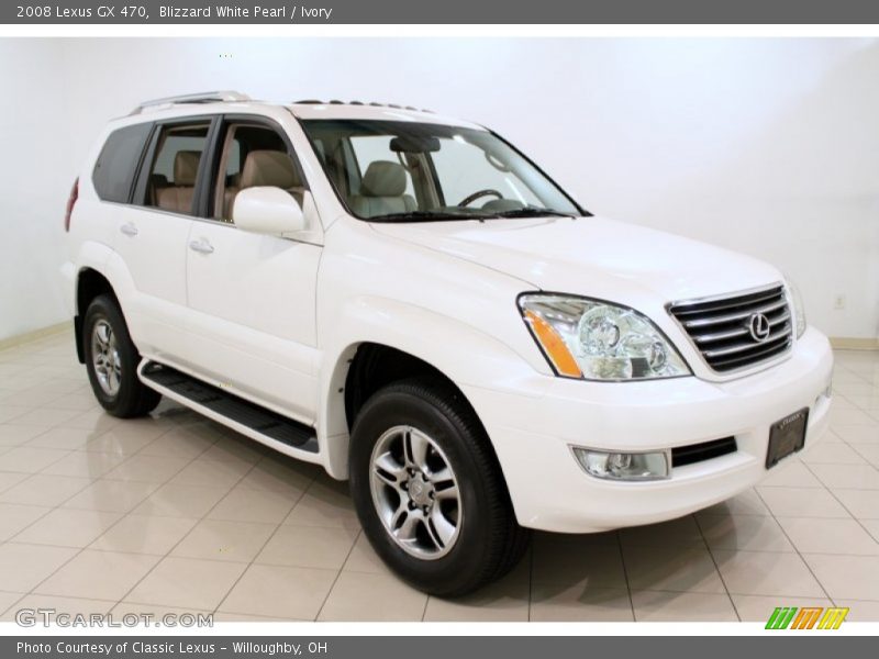 Blizzard White Pearl / Ivory 2008 Lexus GX 470