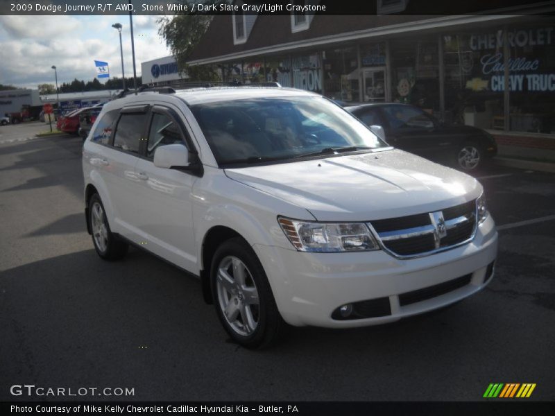 Stone White / Dark Slate Gray/Light Graystone 2009 Dodge Journey R/T AWD
