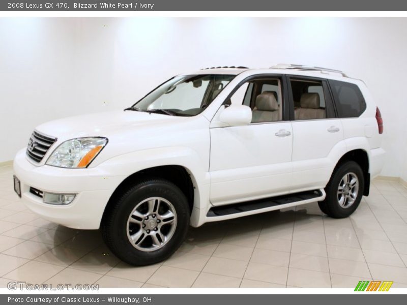 Blizzard White Pearl / Ivory 2008 Lexus GX 470