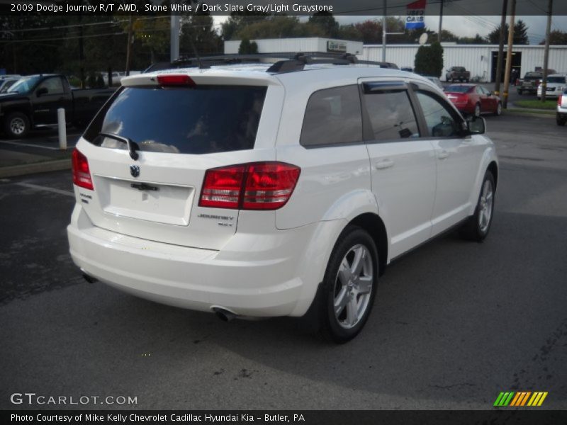 Stone White / Dark Slate Gray/Light Graystone 2009 Dodge Journey R/T AWD
