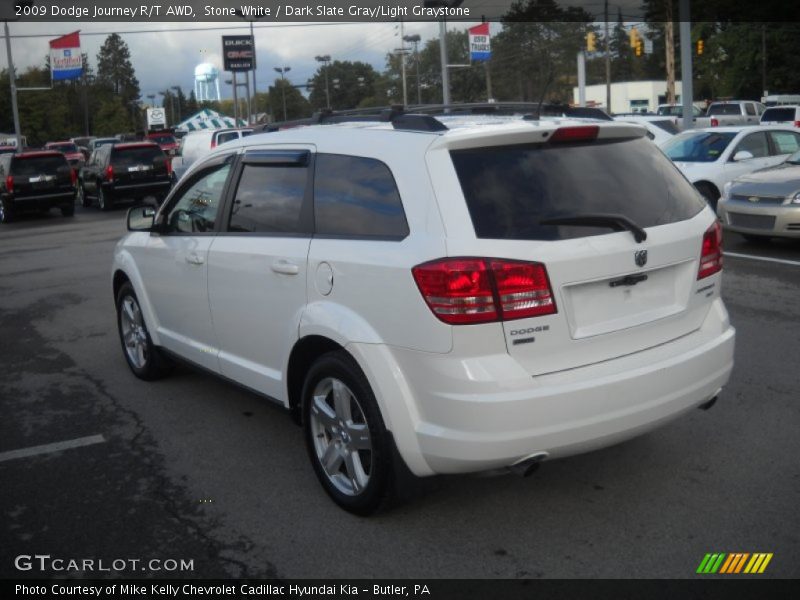 Stone White / Dark Slate Gray/Light Graystone 2009 Dodge Journey R/T AWD