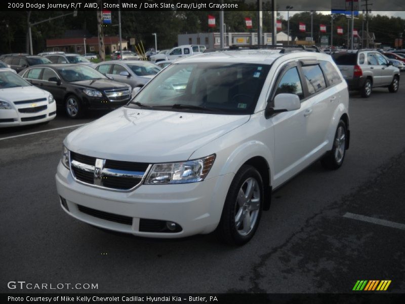 Stone White / Dark Slate Gray/Light Graystone 2009 Dodge Journey R/T AWD