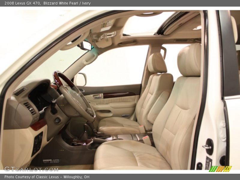Blizzard White Pearl / Ivory 2008 Lexus GX 470