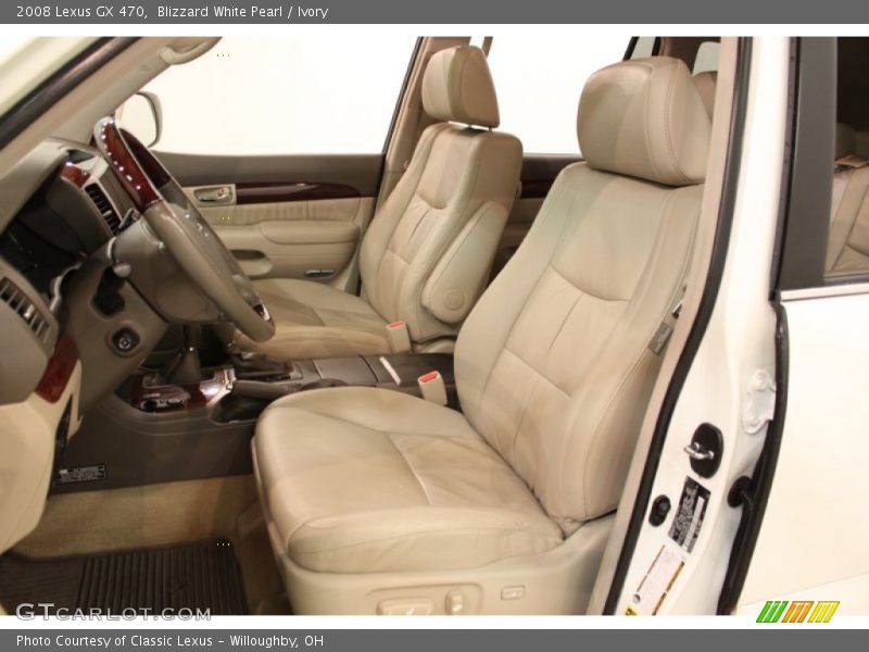 Blizzard White Pearl / Ivory 2008 Lexus GX 470