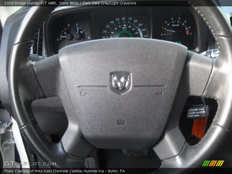 Stone White / Dark Slate Gray/Light Graystone 2009 Dodge Journey R/T AWD