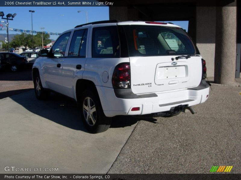 Summit White / Light Gray 2006 Chevrolet TrailBlazer LS 4x4