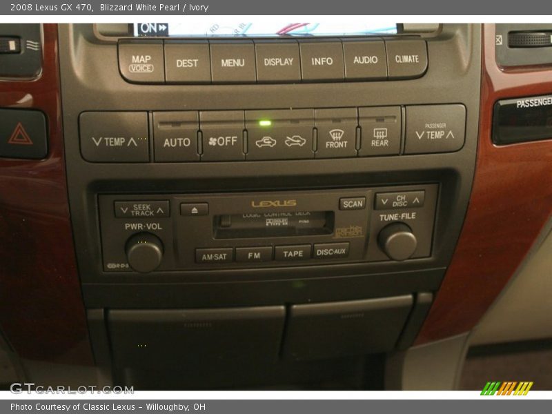 Blizzard White Pearl / Ivory 2008 Lexus GX 470