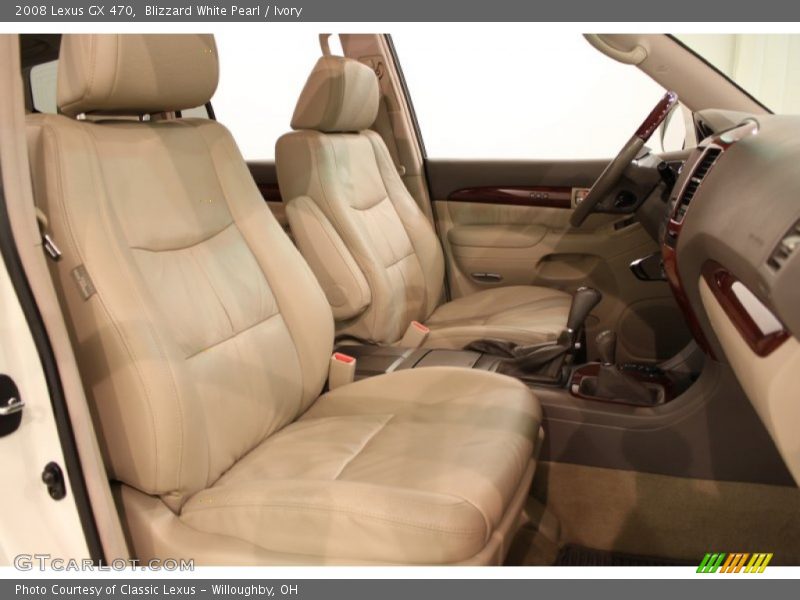 Blizzard White Pearl / Ivory 2008 Lexus GX 470
