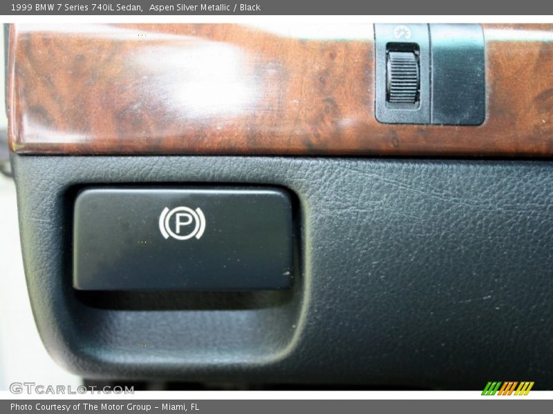 Aspen Silver Metallic / Black 1999 BMW 7 Series 740iL Sedan