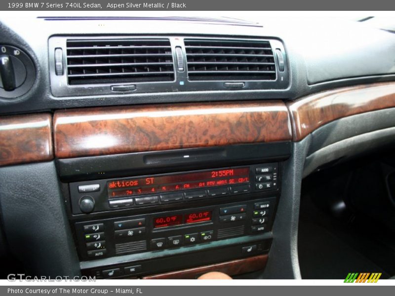 Aspen Silver Metallic / Black 1999 BMW 7 Series 740iL Sedan