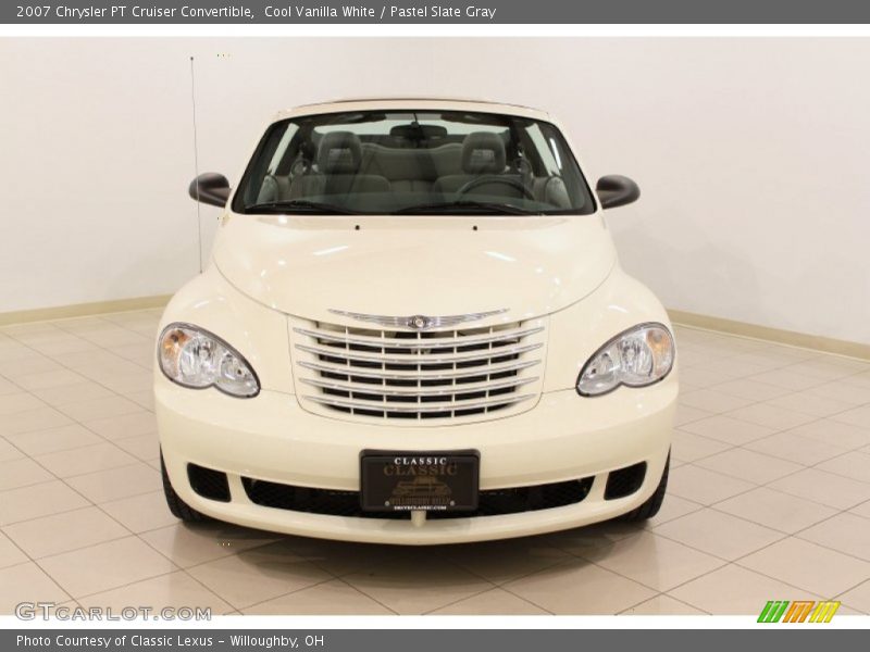 Cool Vanilla White / Pastel Slate Gray 2007 Chrysler PT Cruiser Convertible