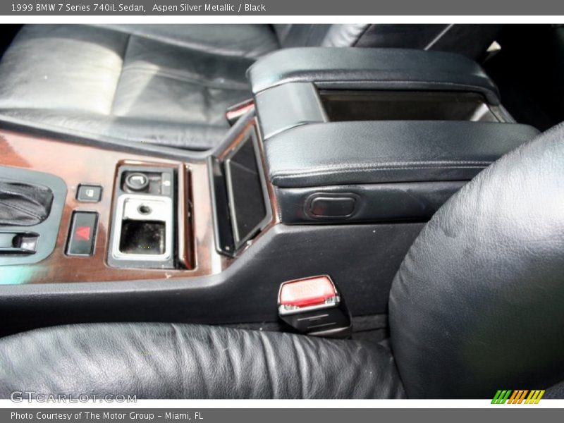 Aspen Silver Metallic / Black 1999 BMW 7 Series 740iL Sedan