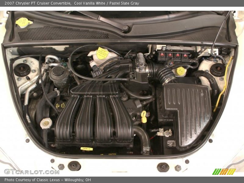 Cool Vanilla White / Pastel Slate Gray 2007 Chrysler PT Cruiser Convertible