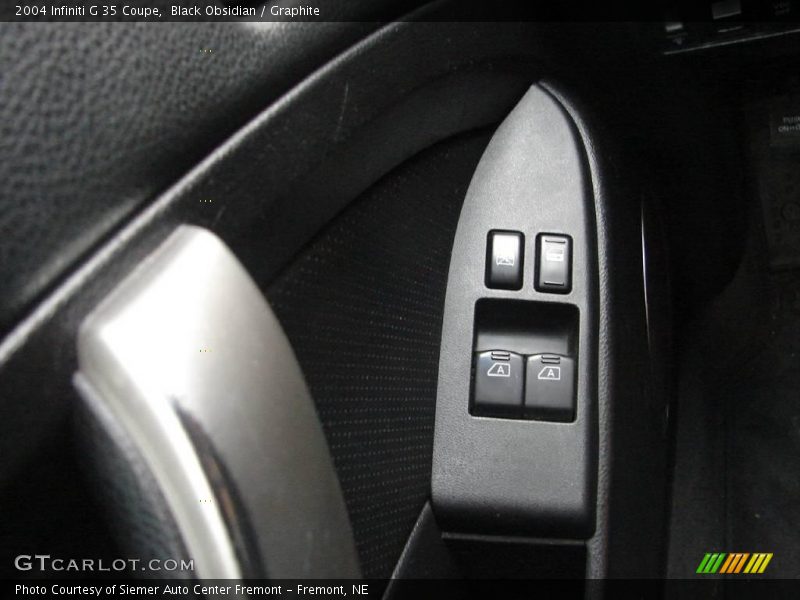 Black Obsidian / Graphite 2004 Infiniti G 35 Coupe