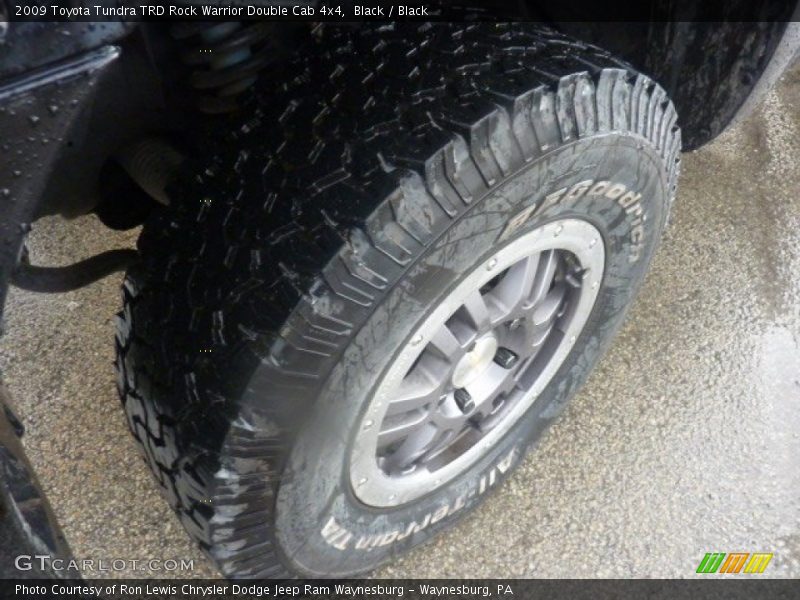 Black / Black 2009 Toyota Tundra TRD Rock Warrior Double Cab 4x4