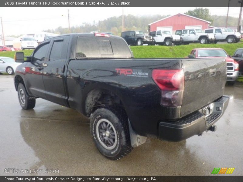 Black / Black 2009 Toyota Tundra TRD Rock Warrior Double Cab 4x4