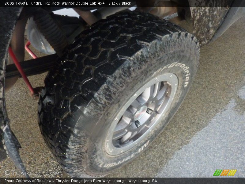 Black / Black 2009 Toyota Tundra TRD Rock Warrior Double Cab 4x4