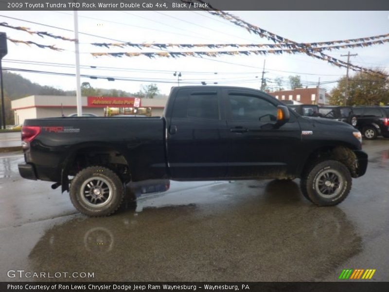 Black / Black 2009 Toyota Tundra TRD Rock Warrior Double Cab 4x4