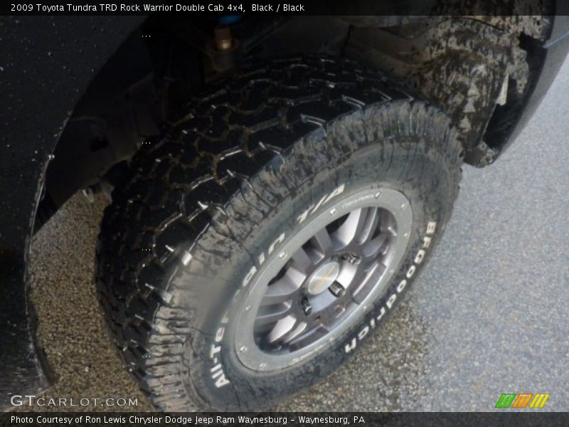 Black / Black 2009 Toyota Tundra TRD Rock Warrior Double Cab 4x4