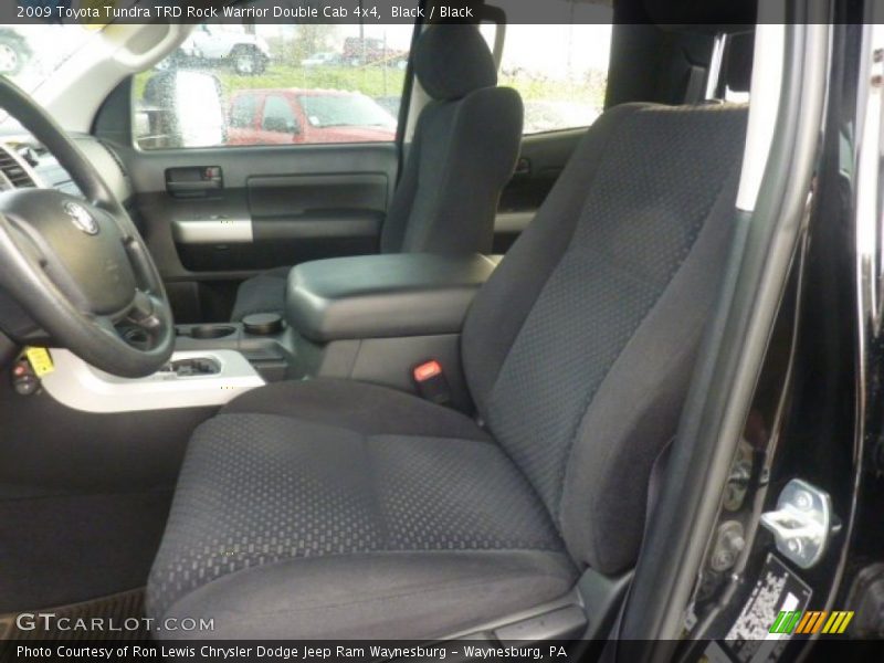 Black / Black 2009 Toyota Tundra TRD Rock Warrior Double Cab 4x4