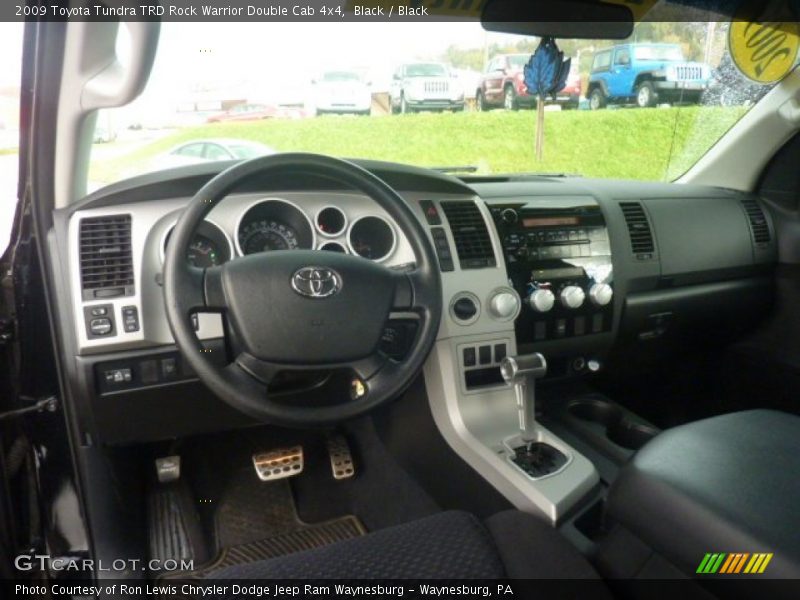 Black / Black 2009 Toyota Tundra TRD Rock Warrior Double Cab 4x4