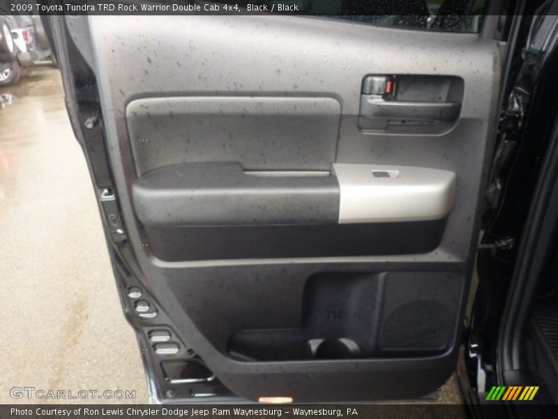 Black / Black 2009 Toyota Tundra TRD Rock Warrior Double Cab 4x4