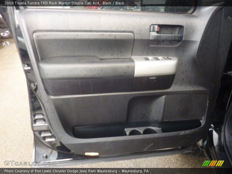 Black / Black 2009 Toyota Tundra TRD Rock Warrior Double Cab 4x4