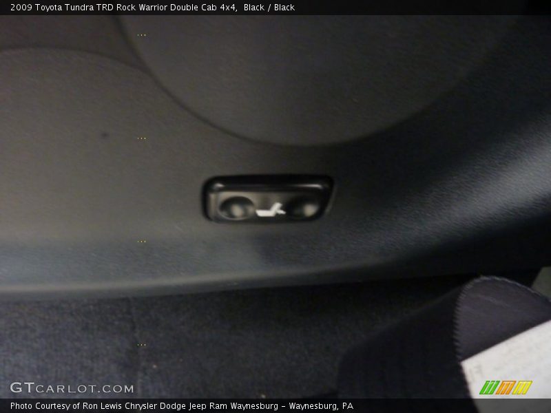 Black / Black 2009 Toyota Tundra TRD Rock Warrior Double Cab 4x4