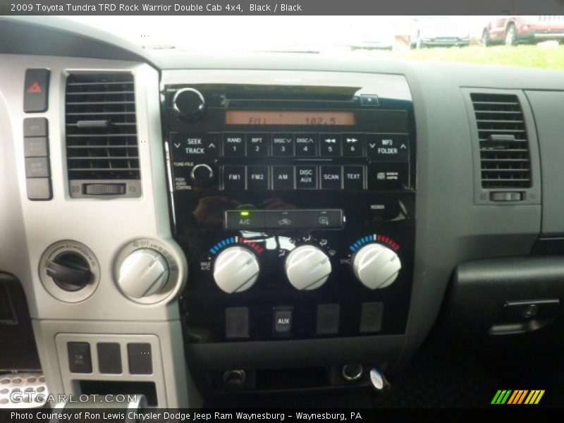 Black / Black 2009 Toyota Tundra TRD Rock Warrior Double Cab 4x4