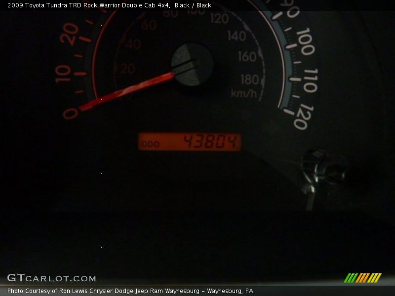 Black / Black 2009 Toyota Tundra TRD Rock Warrior Double Cab 4x4