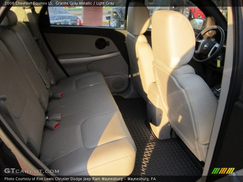 Granite Gray Metallic / Light Gray 2008 Chevrolet Equinox LS