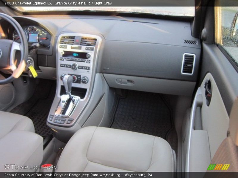 Granite Gray Metallic / Light Gray 2008 Chevrolet Equinox LS