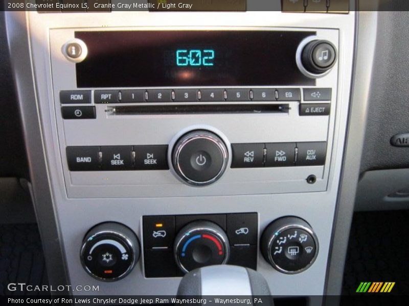 Granite Gray Metallic / Light Gray 2008 Chevrolet Equinox LS