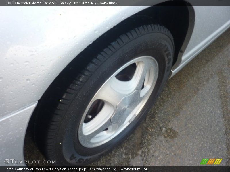 Galaxy Silver Metallic / Ebony Black 2003 Chevrolet Monte Carlo SS