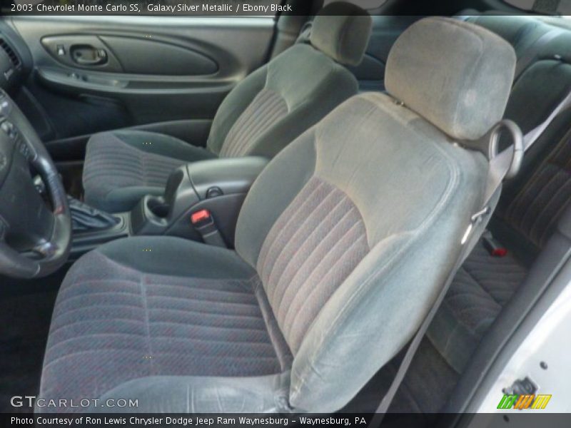 Galaxy Silver Metallic / Ebony Black 2003 Chevrolet Monte Carlo SS